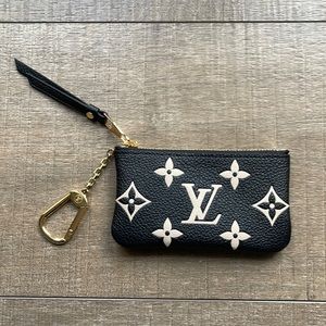 Louis Vuitton Monogram Empreinte Leather Key Pouch